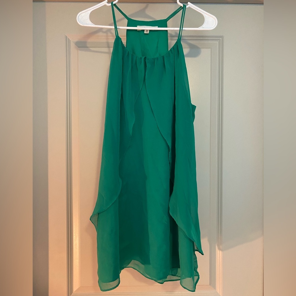 Emerald Green Double Zero Brand Mini Dress